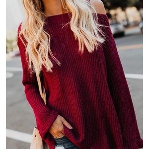 Cutout Sweater